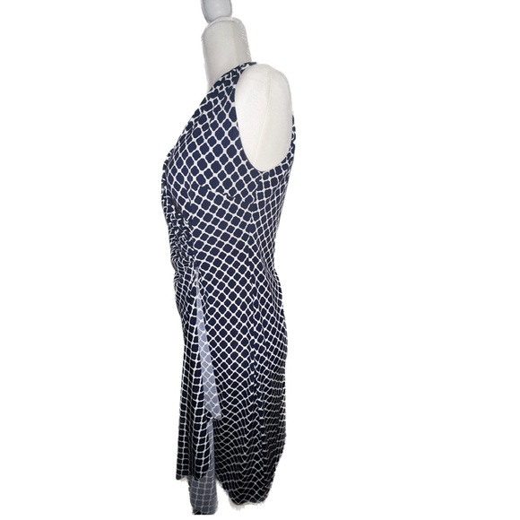 New - Enfocus Studio Blue Dress | Color: Blue/White | Size: 14 - Picture 8 of 13